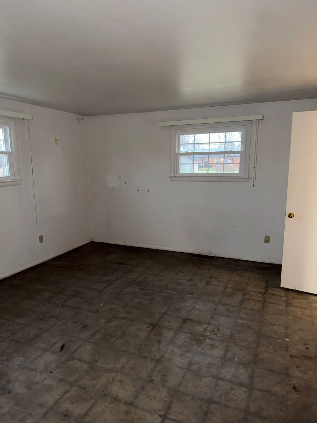 Before water restoration
